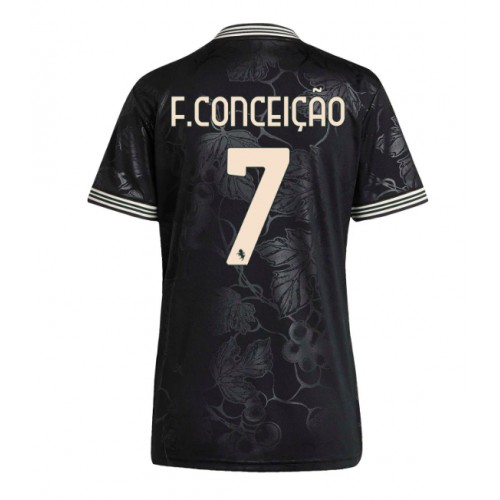 Juventus Francisco Conceicao #7 Terza Maglia Femmina 2025-26 Manica Corta